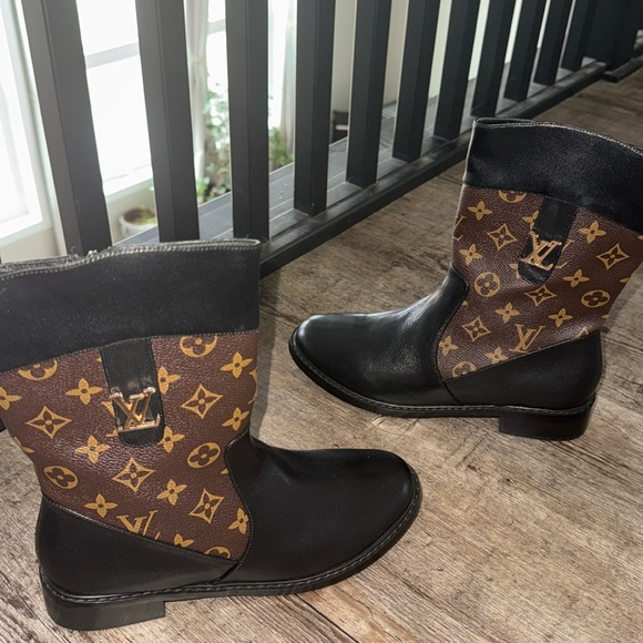 LV Riding Combat Fall Boots - Picture 12 of 12
